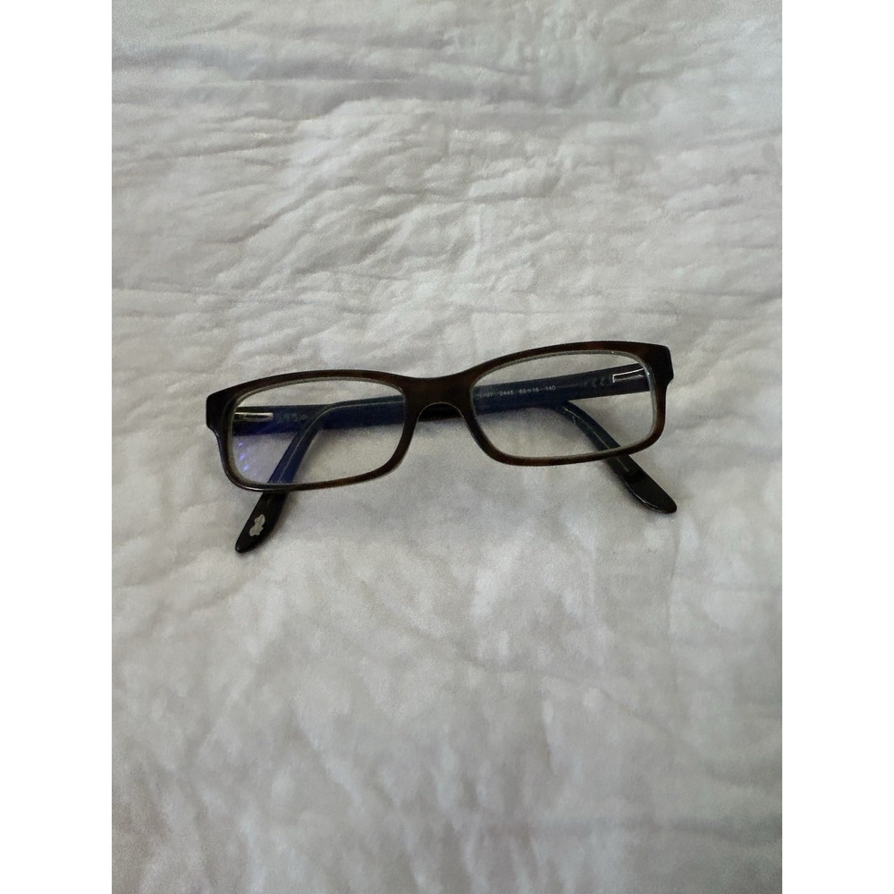 Ray Ban RB5187 2445 Eyeglasses Rectangle 50-16-140 Tortoise Green - Frames Only